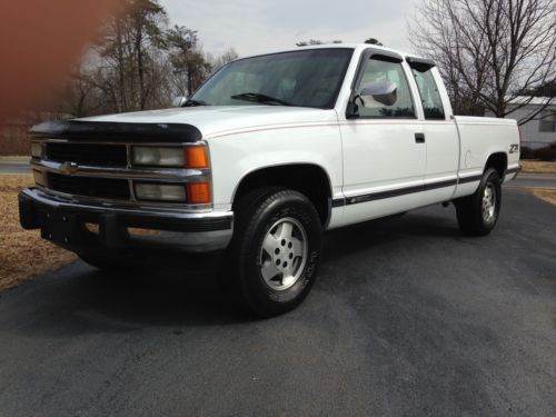 1994 chevrolet k1500 silverado extended cab 4wd one owner truck super nice