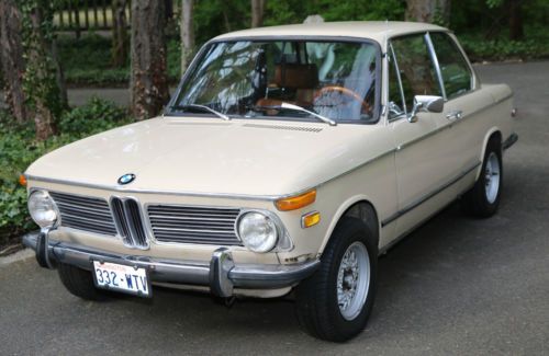 1972 bmw 2002 all original 84k service records dating back to 86
