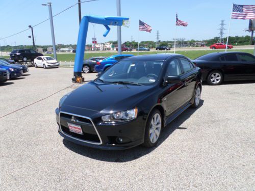 New 2013 lancer gt touring navigation backup camera leather heated seats sunroof
