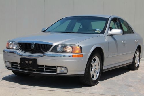 2001 lincoln ls,clean tx title,rust free,red tag sale