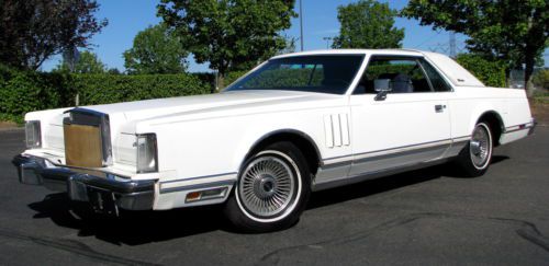 1979 lincoln mark v - collector&#039;s series with low miles &amp; one family owned
