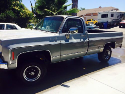 V8, k10, c10, 4x4, np205, long bed, new motor, ram-jet, 350, fuel injected, 4wd