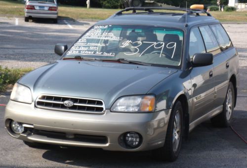2001 subaru outback wagon 4-door 2.5l - very good condition in and out