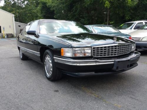 1996 cadillac deville black on black 1-owner .... 62,000 mies