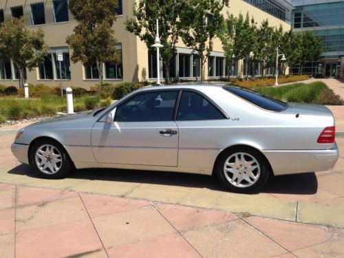 1999 mercedes benz cl600 w140 99k miles california car immaculate all records