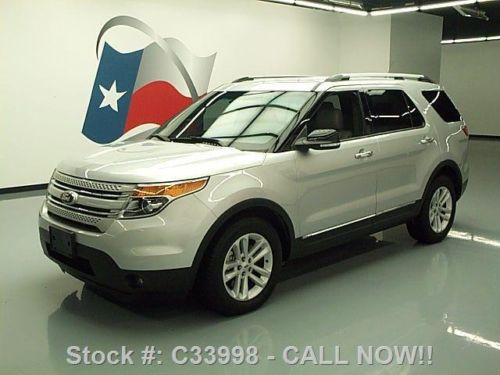 2013 ford explorer 7-pass htd leather nav rear cam 44k texas direct auto