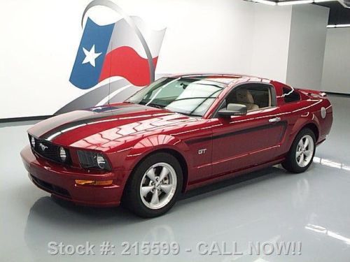 2007 ford mustang gt automatic nav rear cam spoiler 61k texas direct auto