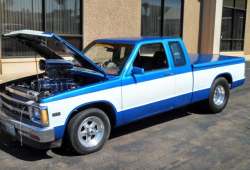 1989 chevy s10 blown 350 supercharged prostreet tubbed drag car
