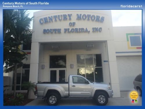 2006 toyota tacoma 1 owner low mile non smoker 5 spd manual niada certified fl