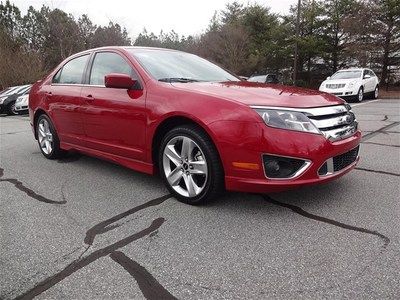 Red hot sport with only 11k miles, sunroof, leather, and much more!!