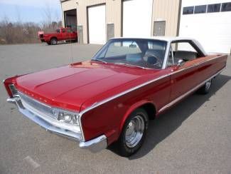 1966 red runs &amp; drives great body very nice interior fair!