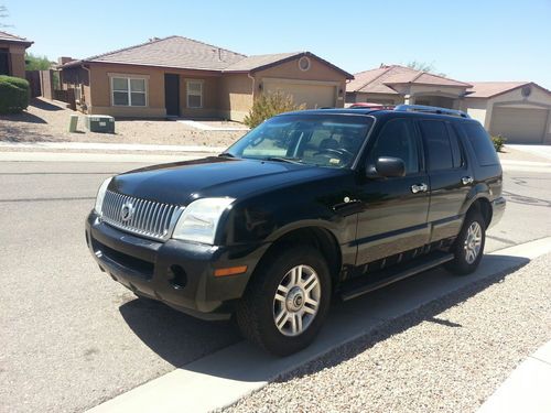 2004 mercury mountaineer premier sport utility 4-door 4.6l awd limited leather