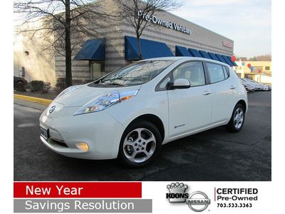 100% electric nissan leaf preowned. fastest little car around!