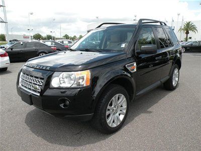 2008 land rover lr2 se  black low miles...one owner heated seats export ok fl
