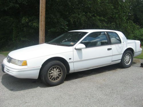 1993 mercury cougar xr-7 sedan 2-door 5.0l