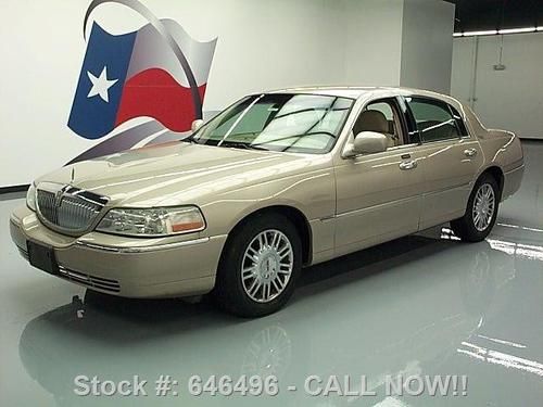 2006 lincoln town car signature ltd 6-pass leather 65k texas direct auto