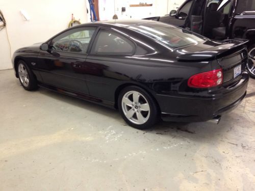 2005 gto ls2 6 speed black red leather