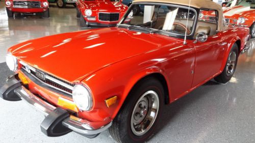 1974 triumph tr6 - convertible - turn key ready to cruise- see video