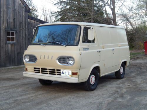 1965 ford econoline heavy duty 8 door short van