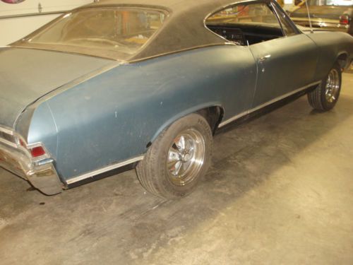 1968 chevrolet chevelle ss - rust free undercarriage