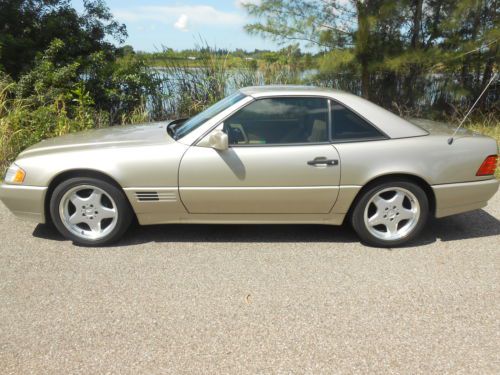Mercedes benz  sl500  low miles  non smoker  both tops  very clean rust free