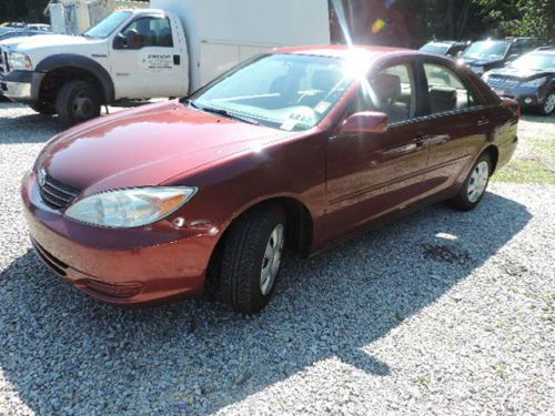 2004 toyota camry, no reserve, one owner, no accidents, looks and runs fine