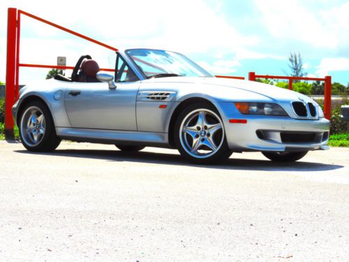 Bmw m roadster - silver/red - one owner - low miles!