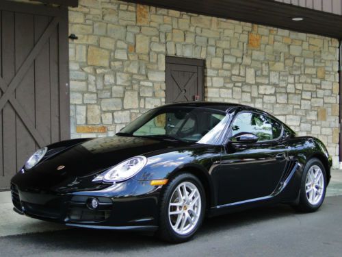 Beautiful cayman, only 28k miles, 5-spd manual, black over black, clean carfax