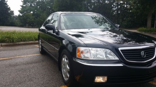 1999 acura 3.2 rl, clean inside and out! black on black, low miles for year