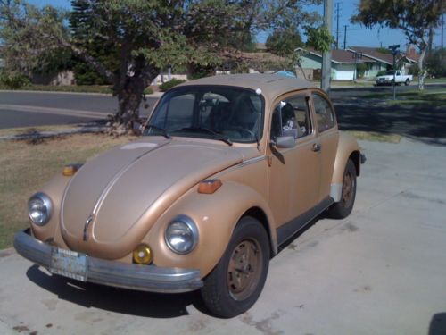 1974 vw california super beetle bug