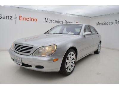 2002 mercedes-benz s430, clean carfax, 3 owners, nav, bose, beautiful!