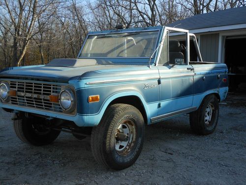1974 bronco 351w auto ps 99% rust free, very solid rig