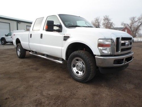 2008 ford f350 crew cab 4x4 long bed v10 automatic single rear wheel