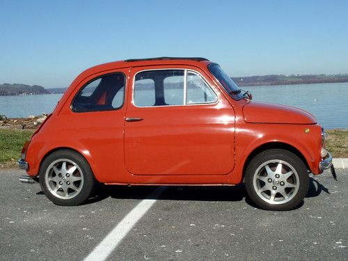 1970 fiat 500l, original 500 series, licensed and inspected, no reserve!