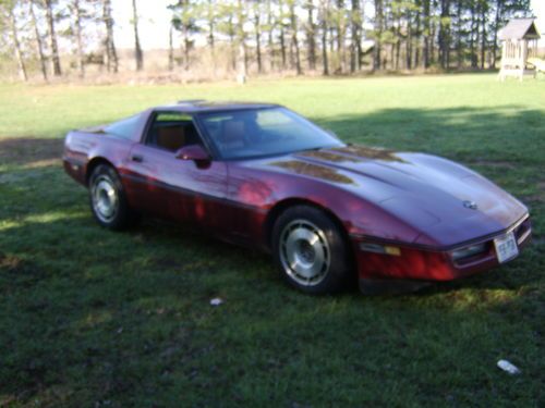 1986 chevrolet corvette a lot of new parts! removable top tuned port 350 engine