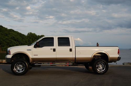 2006 ford f350 lariat powerstroke diesel 6 inch lift excellent condition