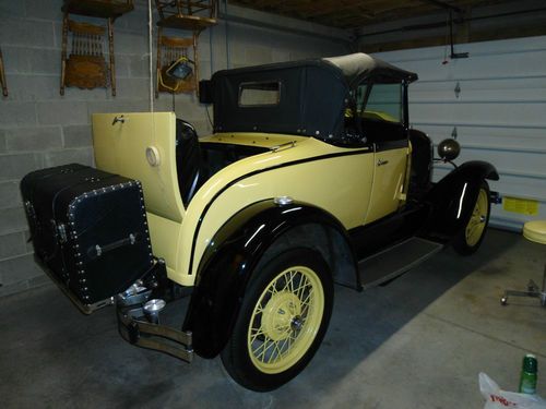 1929 rumble seat roadster ford model a