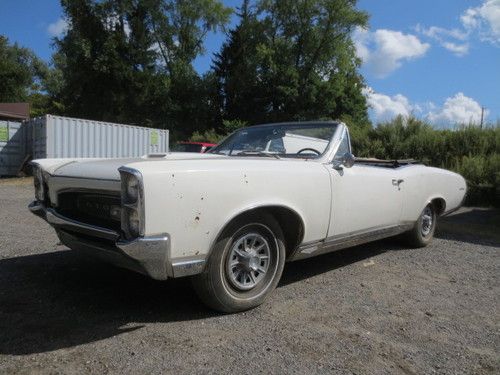 1967 pontiac gto convertible #s matching in storage over 30 years