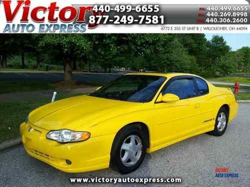 2003 chevrolet monte carlo ss high sport coupe 2-door 3.8l