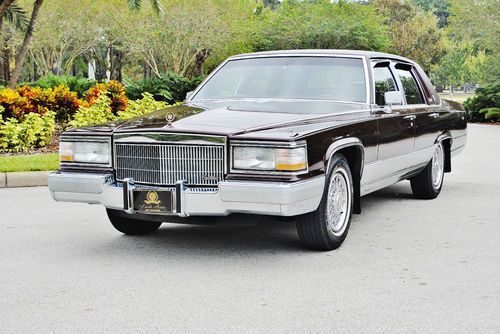 Hard to find 5.7 v-8 1990 cadillac fleetwood brougham in stunning condition wow