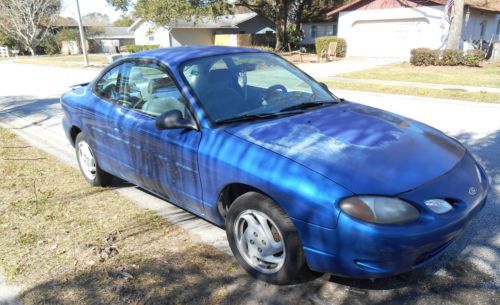 1998 ford escort zx2 cool coupe coupe 2-door 2.0l runs good needs trans. work