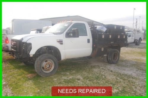 2008 xl used turbo 6.4l v8 4x4 diesel powerstroke needs engine flatbed dually $