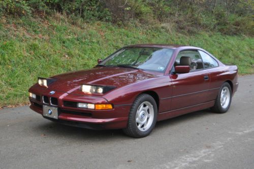 1991 bmw 850i base coupe 2-door 5.0l
