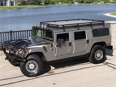 2002 hummer h1 wagon only 40k miles! bull guard! winch! piaa lights! serviced!!