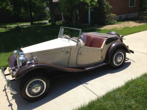 1952 mg-td replica - great little roadster, lots of style and bang for your buck