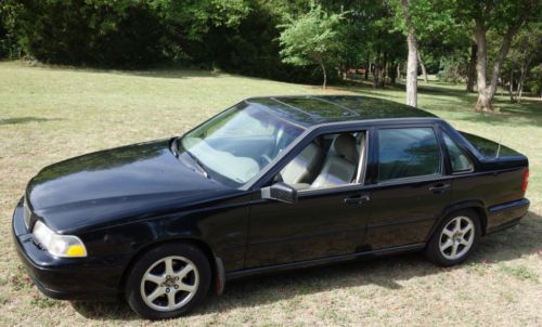 Volvo s70 glt 1998 &#034;workhorse&#034; sedan black w/gray solid and ready to roll