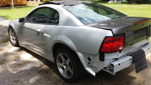 2003 ford mustang svt cobra coupe 2 door roller chassis project car