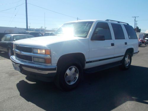 1999 chevy tahoe no reserve