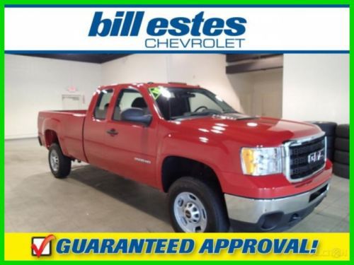 2013 4wd ext cab work truck 6l v8 gas automatic 4wd power door locks