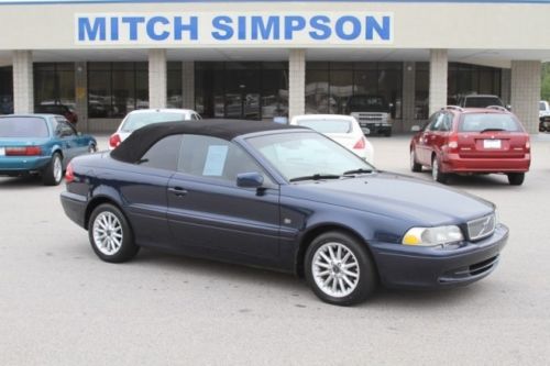 1999 volvo c70 convertible  perfect southern carfax!